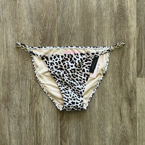 NWT Victoria's Secret Leopard Print Bikini Bottom - Picture 1 of 6
